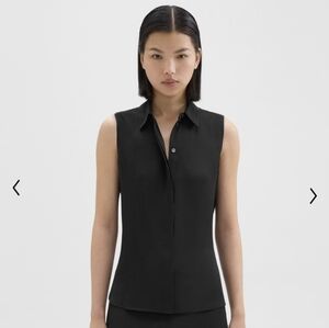 NWT Black Theory Silk Sleeveless blouse (M)